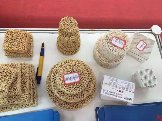 Casting Filtration Foundry Filters with Moulding Service Alumina Ceramic Foam Filter