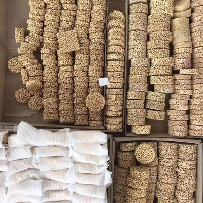 30mm Alumina Porous Ceramic Foam Filter Plate for Casting Filtration