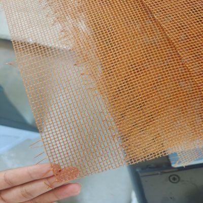 Customized Diamond Hole Shape Fiberglass Filter Mesh for Molten Aluminium Filtration