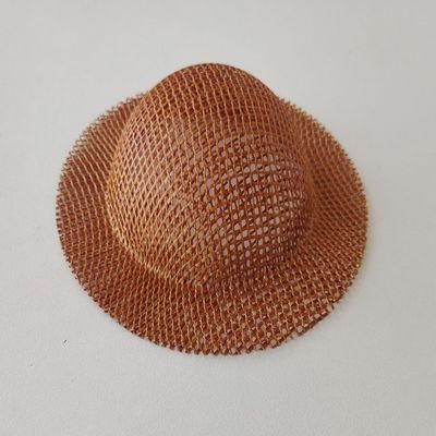 Shelf Life Cap and Bowl Brass Filter Wire Mesh for Refractory Fibre Filter