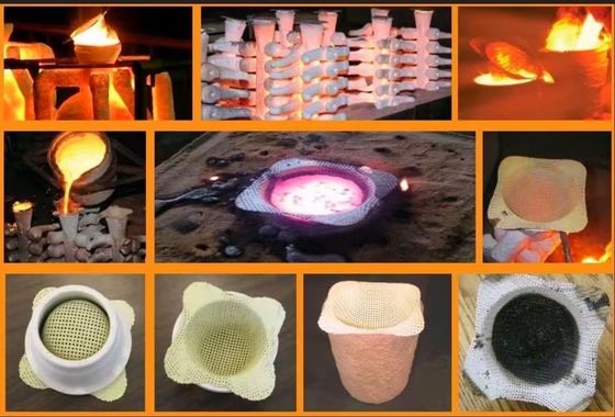 Fiberglass Mesh Casting Strainer for Customised Size Liquid Filter Cap 0.35-0.5mm