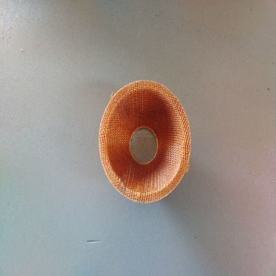 Wire Mesh Filter Cap Customize Length Refractory Fibre Filter with Fiberglass Filter