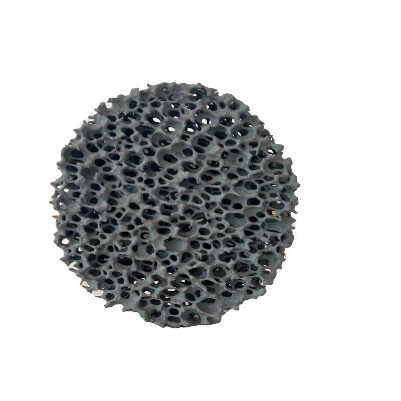 0.01mm Tolerance Silicon Carbide Ceramic Foam Filter Plate for Refractory in Foundry